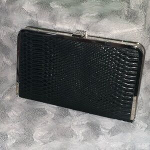 Pinkstix Black Clutch
